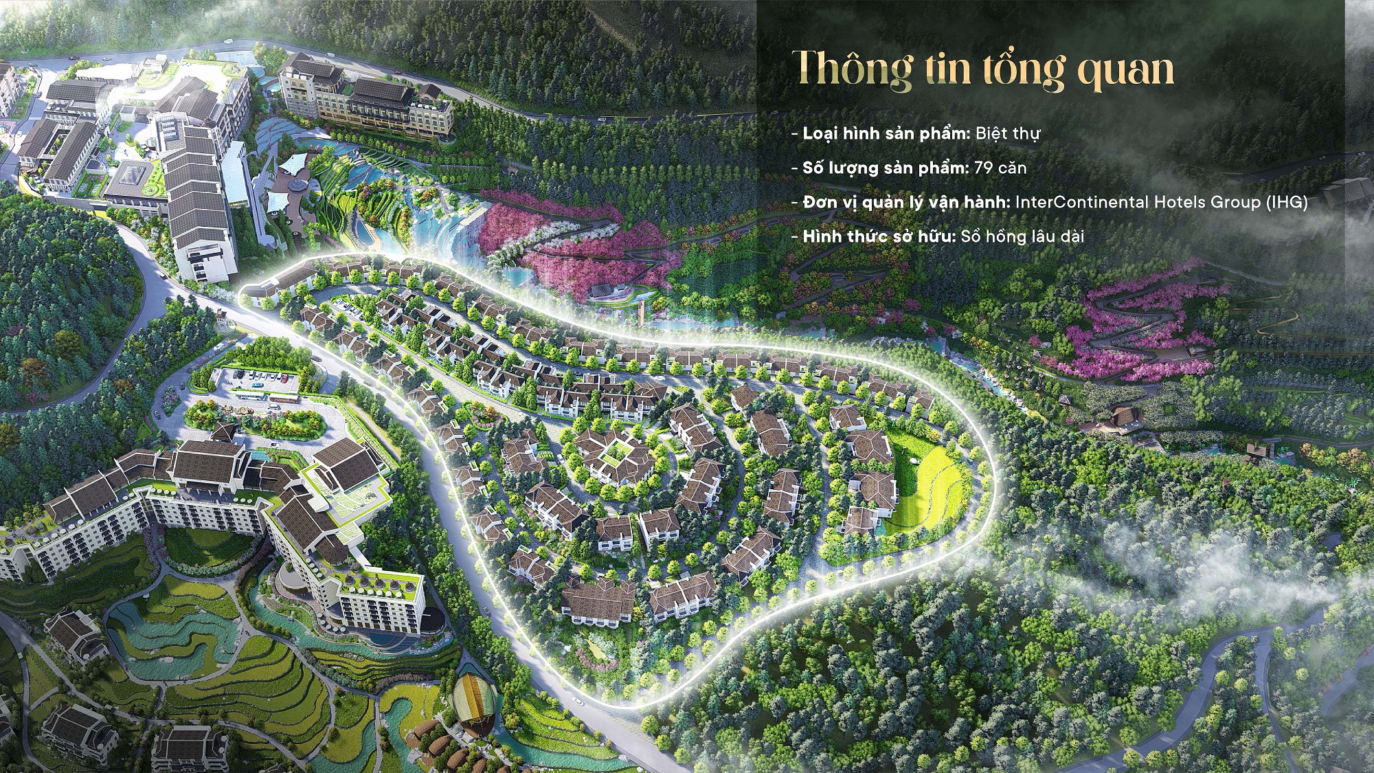 Phối cảnh khu Biệt thự thần tài