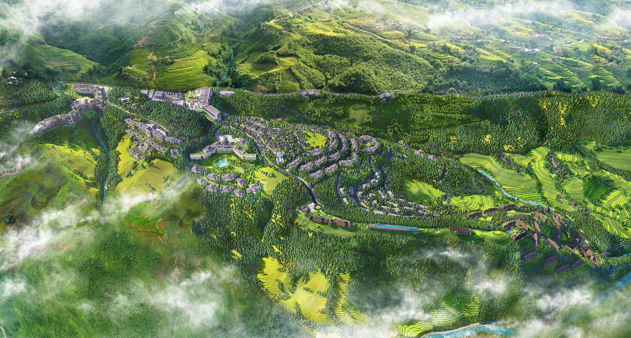 Phối cảnh dự án Mường Hoa