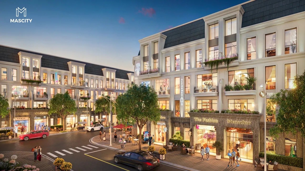 Shophouse dự án Mascity Bắc Giang