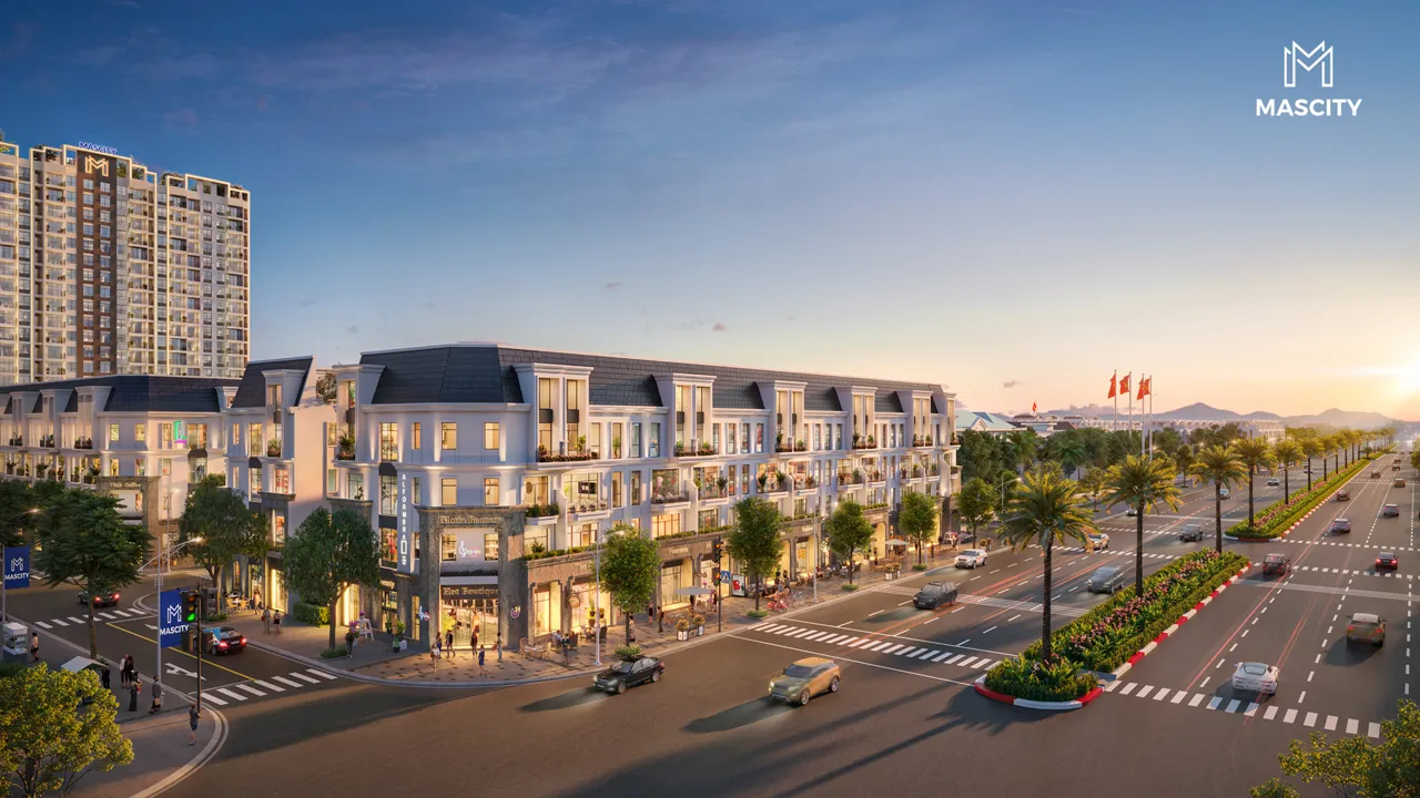 Shophouse dự án Mascity Bắc Giang